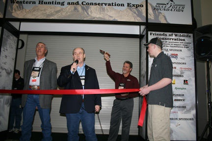 Western Hunting and Conservation Expo, Youth Wildlife Conservation Experience, Ribbon Cutting